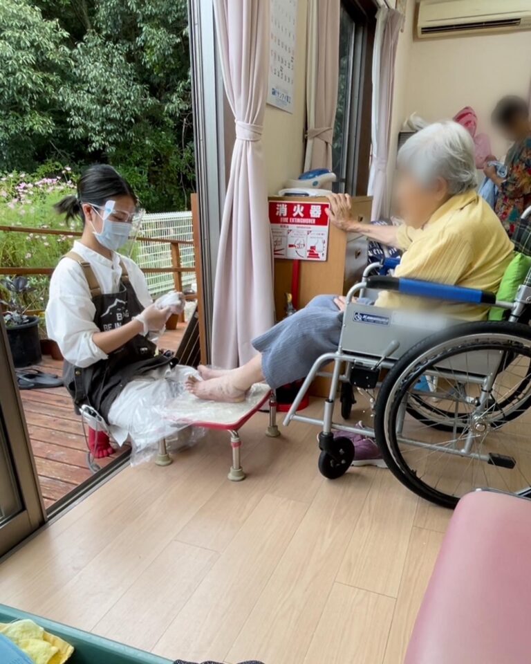 施設でのレッスン